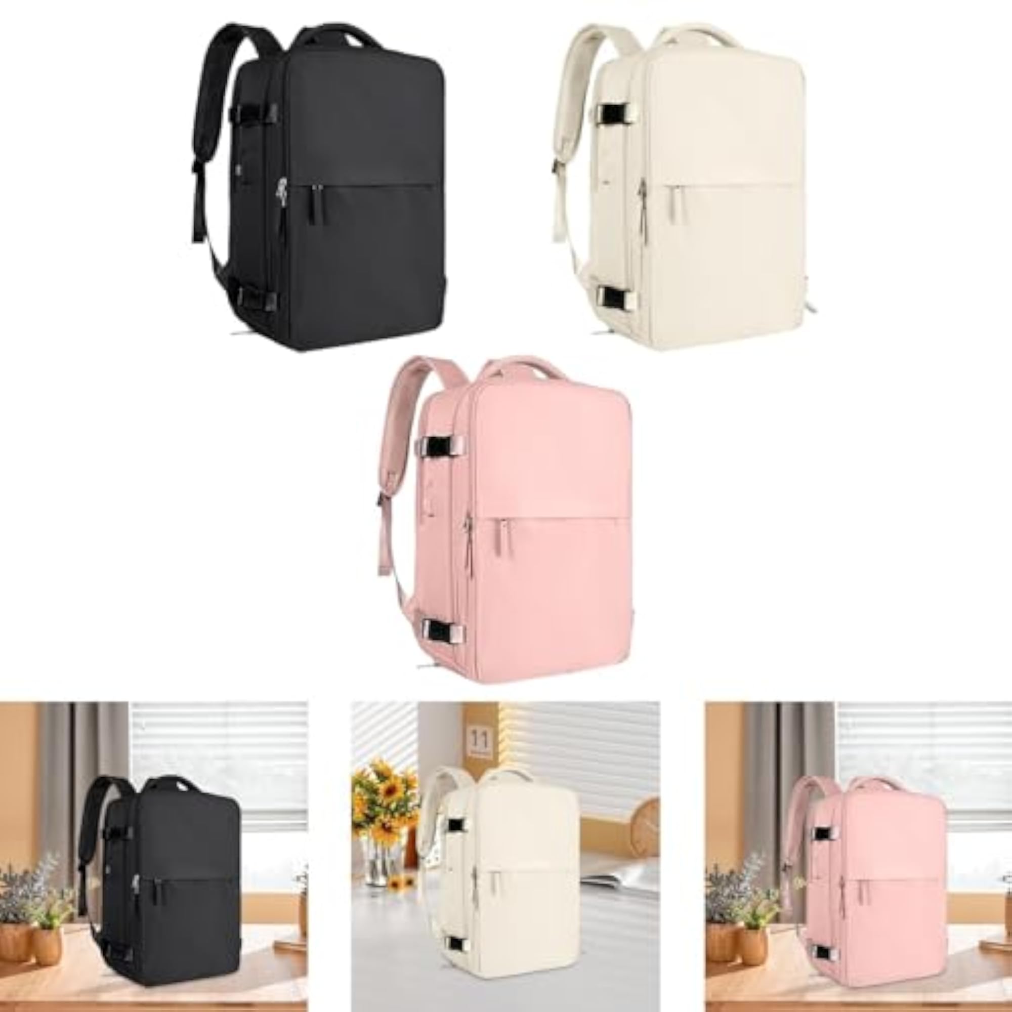 Travel Backpack Daypack Large Business Laptop Bag for Work